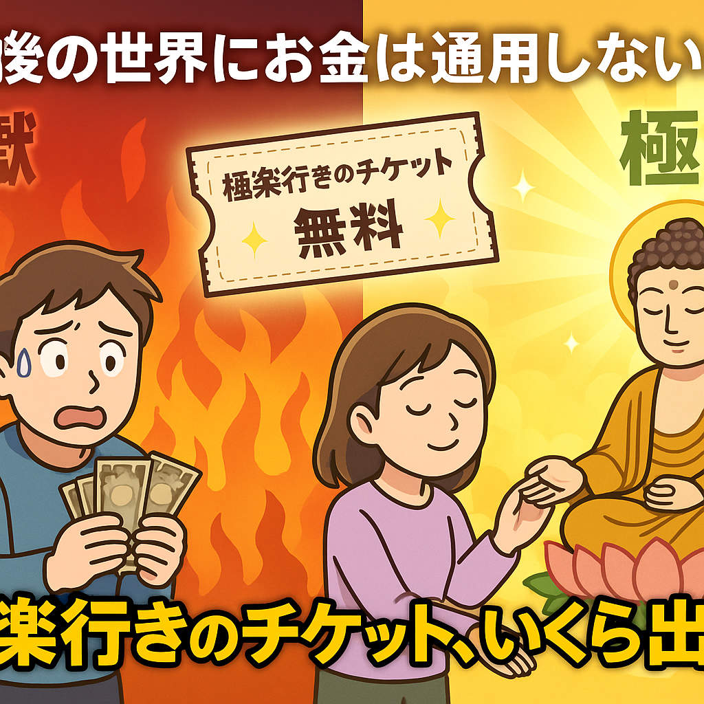 死んだ後に持っていけるもの――「極楽行きのパスポート」は、いくらで買えますか？ 画像